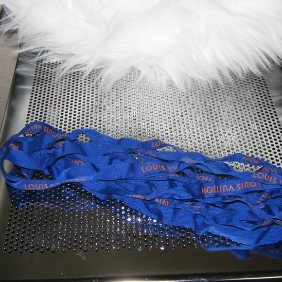 LOUIS VUITTON RIBBON 2 LONG Strands - Picture 1 of 2